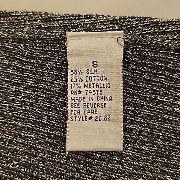 Cache metallic pearl embellish halter too small - Picture 6 of 7